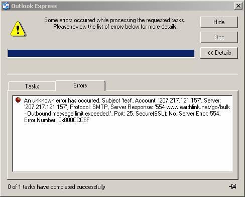554 email rejected due to security policies mimecast